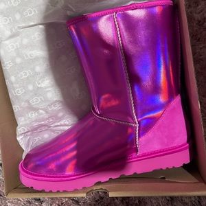 Iridescent Uggs size 11